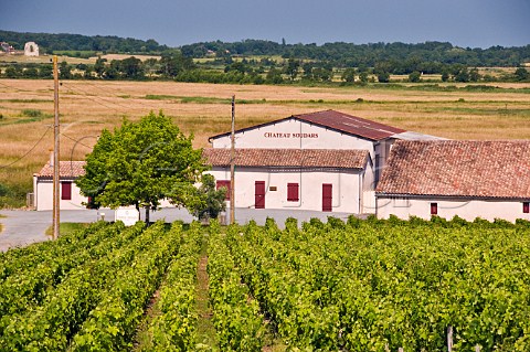 Chteau Soudars and vineyards StSeurindeCadourne Gironde France HautMdoc  Bordeaux