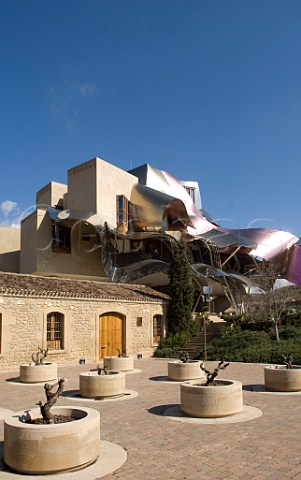Hotel Marqus de Riscal designed by Frank Gehry  Elciego Alava Spain Rioja Alavesa