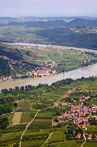 River Danube at Drnstein Austria Wachau