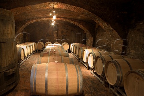 Old barrel cellar of E Pira e Figli Barolo Piemonte Italy