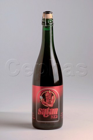 750ml bottle of Satan Red Belgian beer