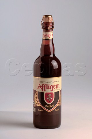750ml bottle of Affligem dubbel Belgian beer