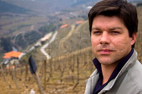 Stephane Point oenologist for the Chryseia wines of Symington Portugal Douro