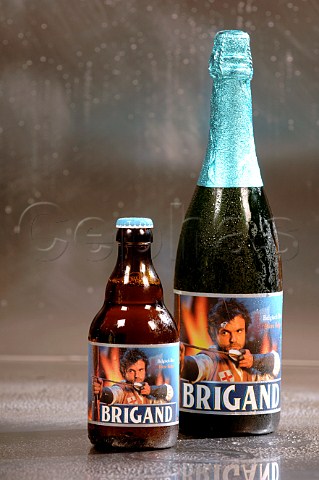 330ml and 750ml bottles of Brigand Belgian beer