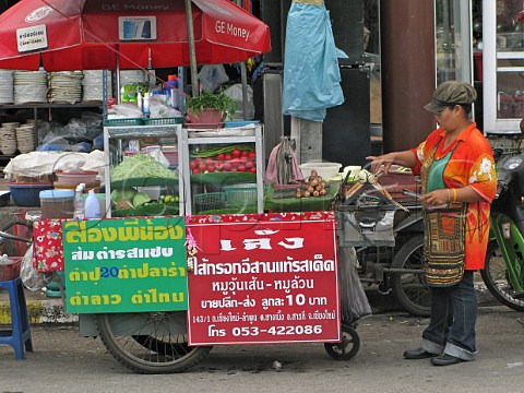 Mobile food stall Thailand