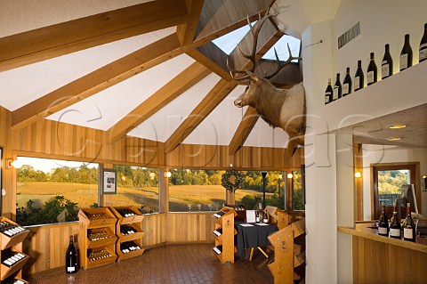 Tasting room at Elk Cove Winery  Gaston Oregon USA  Willamette Valley