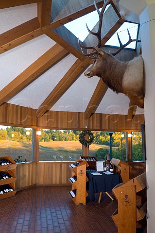 Tasting room at Elk Cove Winery  Gaston Oregon USA  Willamette Valley