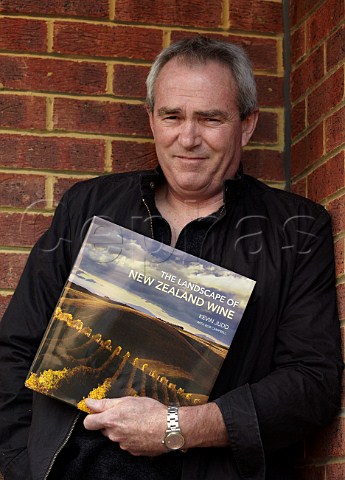 Kevin Judd winemaker photographer and writer with his book The Landscape of New Zealand Wine  Owner of Greywacke Marlborough New Zealand