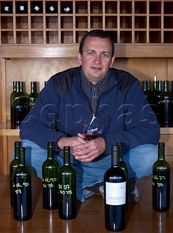 Arnaud Hereu head winemaker at Odfjell Padre Hurtado Chile   Maipo