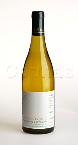 Bottle of Domaine de la Bongran 2002 VirCless from Jean Thvenet  Mconnais
