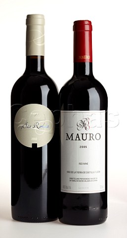 Two wines from Mariano Garca 2002 San Romn Toro and 2005 Mauro Vino de la Tierra de Castilla y Leon  Spain