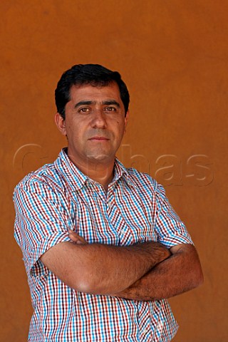 Marcelo Retamal winemaker of De Martino   Isla de Maipo Chile