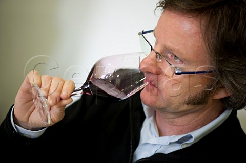 James Lawther MW at En Primeur tasting of the 2009 vintage  Bordeaux France
