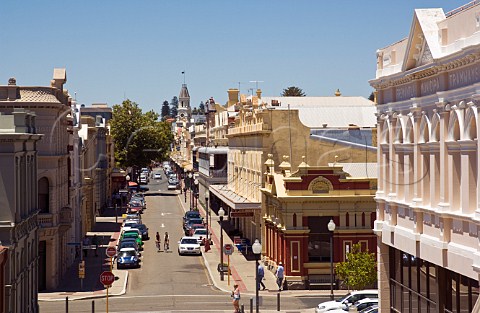 Historic buildings on High Street Fremantle Western Australia