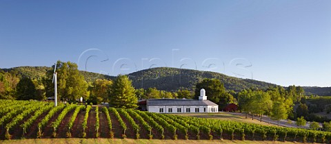 Barboursville Vineyards winery and restaurant buildings   Barboursville Virginia USA  Monticello AVA