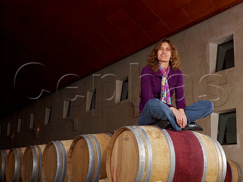Ana Maria Cumsille winemaker at Altair winery Cachapoal Chile