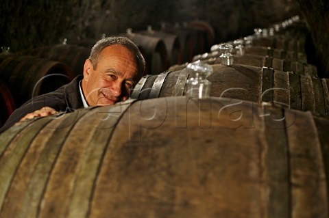 Istvn Szepsy in his barrel cellar Md Hungary  Tokaji
