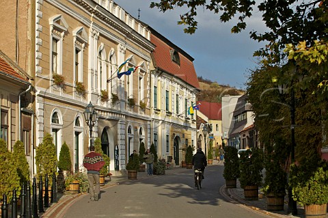 The wine town of Tokaj Hungary