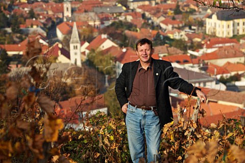 Jnos Arvay winemaker at Tokaj Hungary