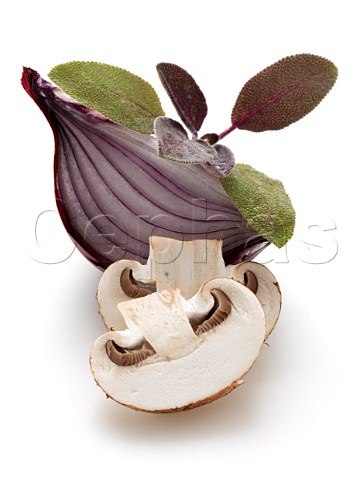 Sage onion and mushroom