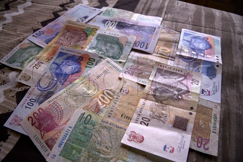 South African banknotes