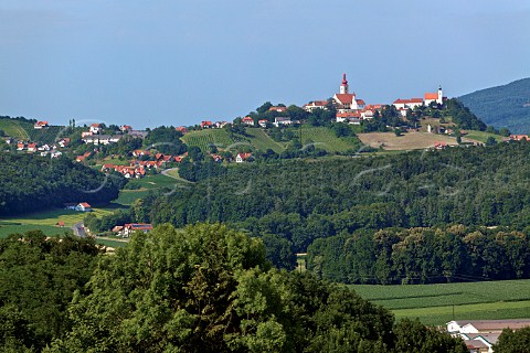 Vineyards around village of Straden Steiermark Austria  Sdoststeiermark