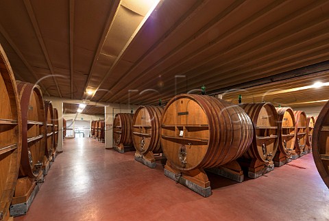 Botti in winery of Lungarotti Torgiano Umbria Italy