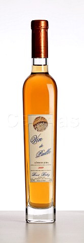 Half bottle of 2009 Vin de Paille of Domaine Benoit Badoz Poligny Jura France Ctes du Jura