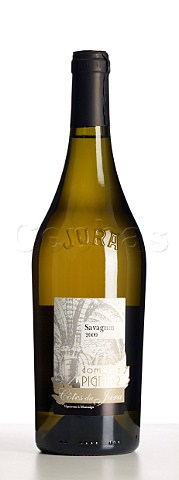 Bottle of 2009 Savagnin of Domaine Pignier Montaigu Jura France Ctes du Jura