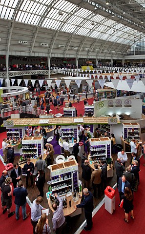 South Africa stand at London Wine Fair 2014 Olympia