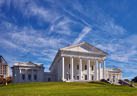 Virginia State Capitol  a National Historic Landmark Richmond Virginia USA