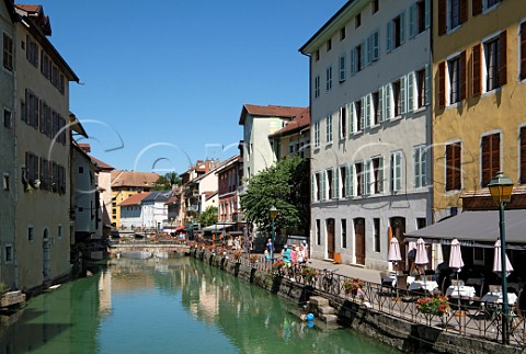 Canal in Annecy HauteSavoie France