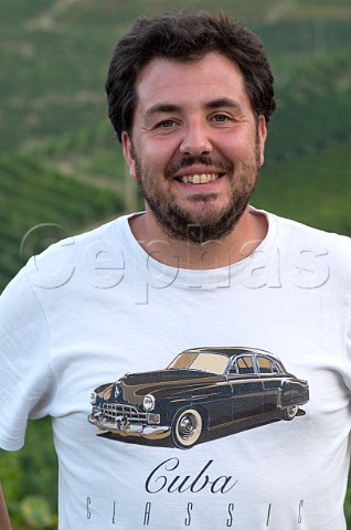 Nicola Oberto winemaker of Trediberri La Morra Piedmont Italy Barolo