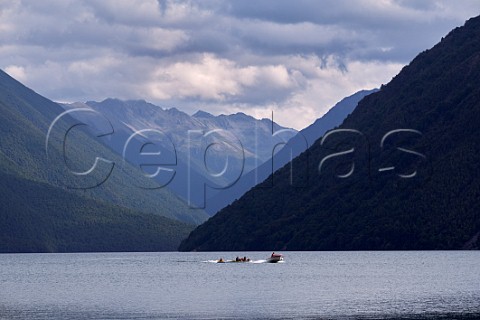 Lake Rotoiti in Nelson Lakes National Park  St Arnaud New Zealand