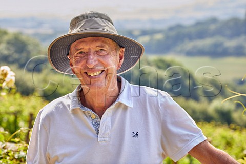 Bob Lindo of Camel Valley Vineyard Nanstallon Cornwall England