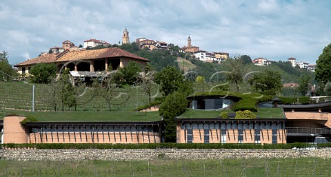 Renato Ratti winery at Annunziata below La Morra Piedmont Italy Barolo