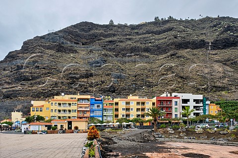 Houses in Puerto de Tazacorte La Palma Canary Islands Spain