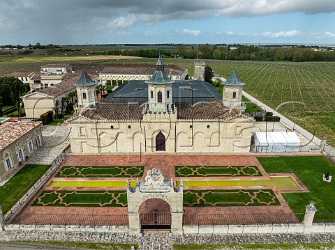 Chteau Cos dEstournel and its vineyard  StEstphe Gironde France  Mdoc  Bordeaux
