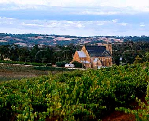 Vineyard by St Aloysius church of Sevenhills  Winery Sevenhill South Australia  Clare Valley