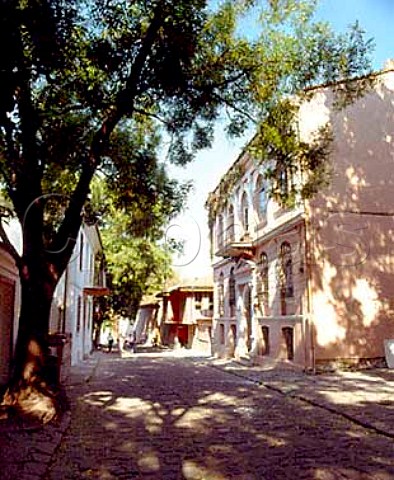 In the old quarter of Plovdiv Bulgaria