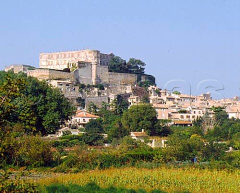 Town and chateau of Grignan Drome Coteaux du   Tricastin
