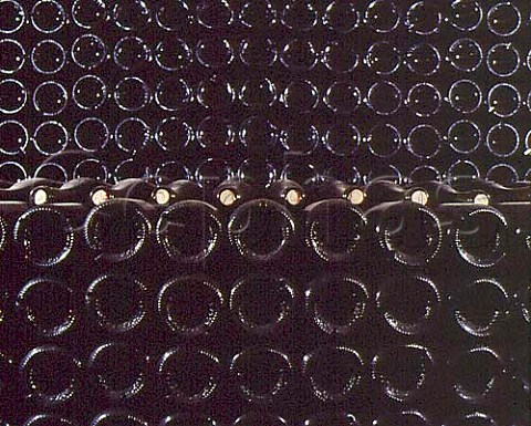 Bottle maturation in the cellar of   Chteau Fortia ChteauneufduPape Vaucluse   France