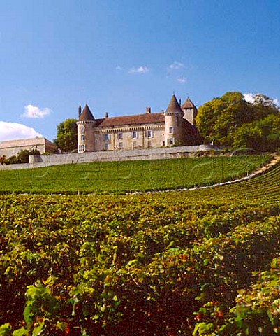Vineyard of Antonin Rodet below Chteau de Rully  SaneetLoire France   Rully  Cte Chalonnaise
