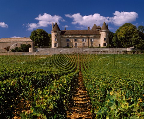 Vineyard of Antonin Rodet below Chteau de Rully  SaneetLoire France   Rully  Cte Chalonnaise