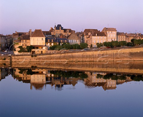 Town of Bergerac on the Dordogne River   Dordogne France