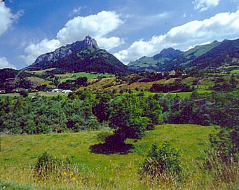 Landscape around Jarsy Savoie France    RhneAlpes