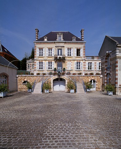 The house of Champagne Bollinger Ay Marne France