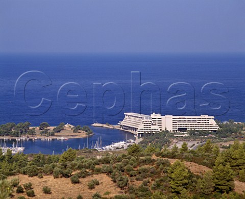 Part of the Porto Carras complex on the Aegean Sea   Sithonia Halkidiki Greece