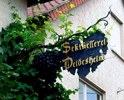 Sektkellerei Deidesheim  a cellar specialising in   Sekt in the wine town of Deidesheim Pfalz Germany
