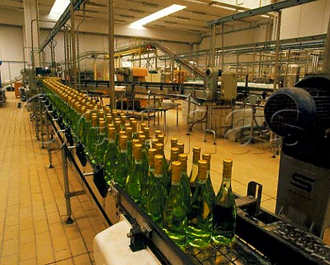 Bottling line at Villa Banfi